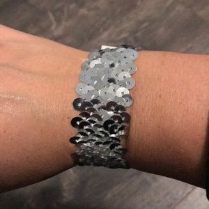 Sequins Stretch Accent Bracelet